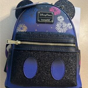 Mickey Mouse Main Attraction Fireworks Loungefly Disney MMMA NWT